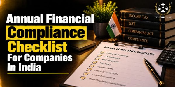 Annual Financial Compliance Checklist For Companies In India