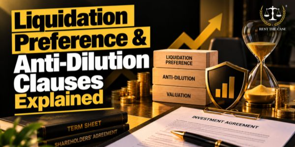 Feature Image for the blog - Liquidation Preference & Anti-Dilution Clauses Explained For Founders & Investors