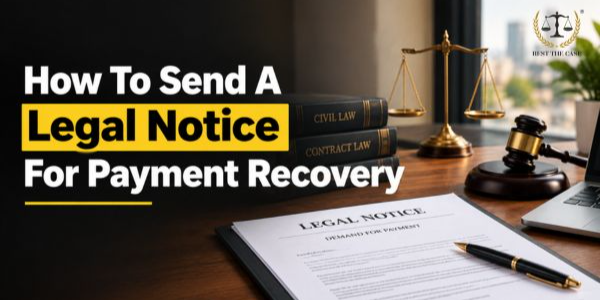 Feature Image for the blog - How To Send A Legal Notice For Payment Recovery In India