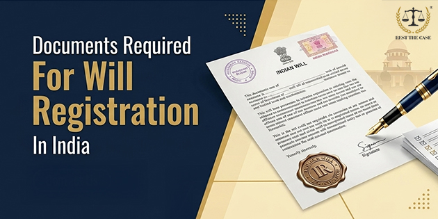 Feature Image for the blog - Documents Required For Will Registration In India