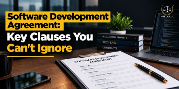 Feature Image for the blog - Software Development Agreement Checklist: 15 Essential Clauses to Include