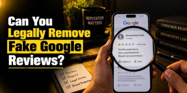Feature Image for the blog - Can You Legally Remove Fake Google Reviews? Your Rights & Options In India